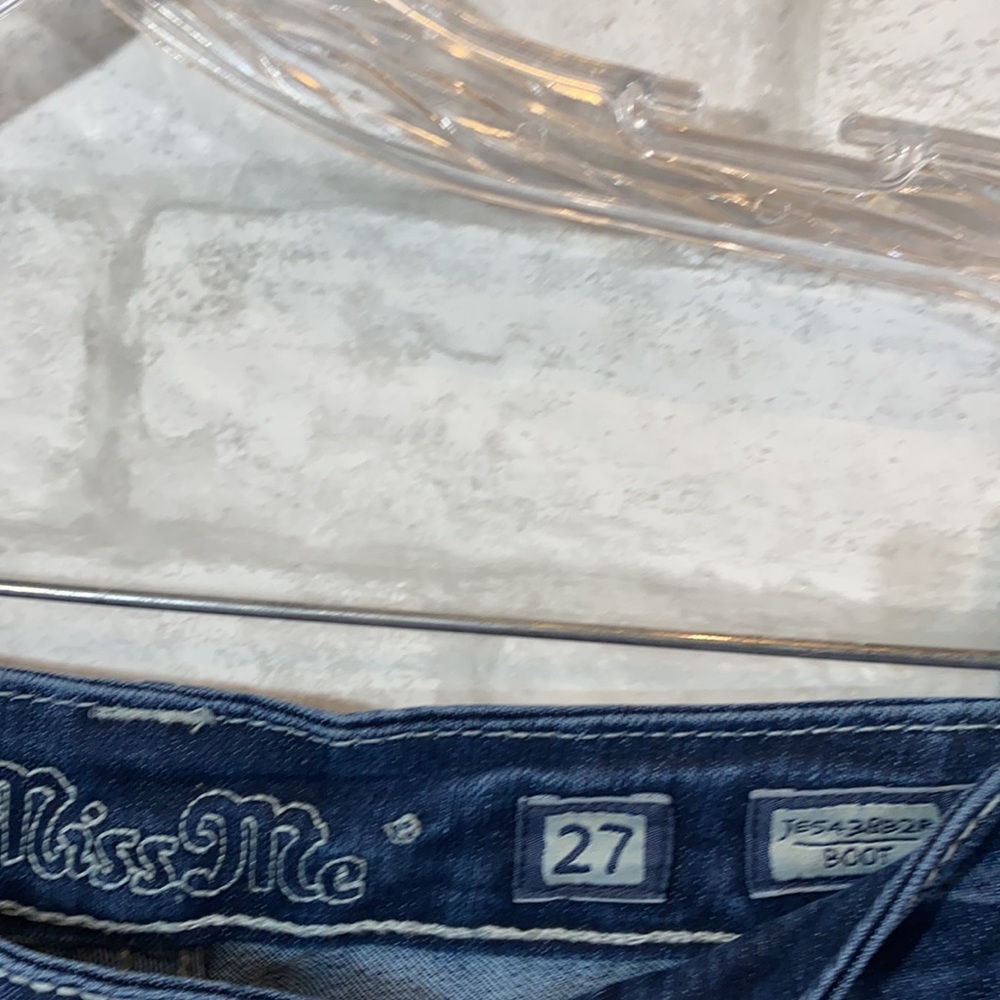 Miss me embellished boot jeans size 27 - Picture 7 of 16
